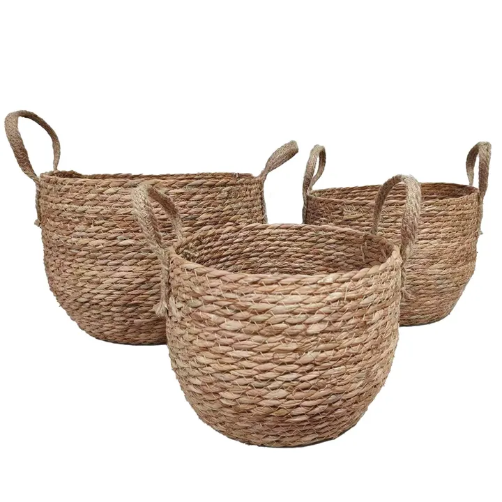 Cestas de junco (pack de 3)