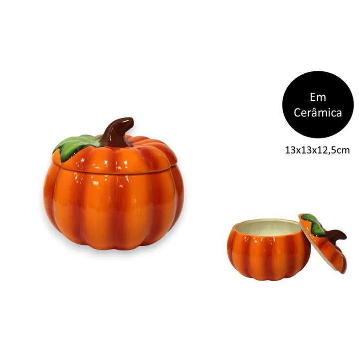 Conjunto 2 calabazas cerámica