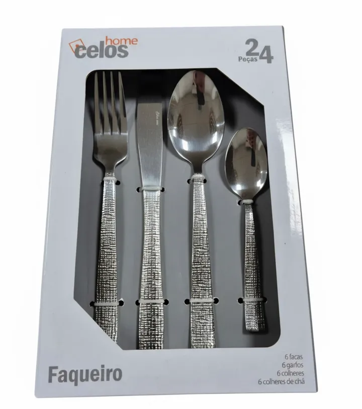 Juego de cubiertos 24 piezas